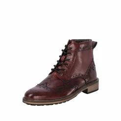 Goodwin Smith MENS HUGH BORDO BROGUE BOOT - Burgundy -Goodwin Smith 0658515b279145e7be43cc3c2b06238d