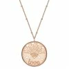Necklace with pendant sterling silver rose gold Glanzstücke München -Goodwin Smith 0a2115ecd41c4aa7a5e4adf7a38bf358