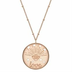 Necklace with pendant sterling silver rose gold Glanzstücke München