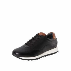 Goodwin Smith MENS ROGAN BLACK TRAINER -Goodwin Smith 1251befbb14e44e5988b5d0a4c4ff556