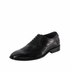 Goodwin Smith MENS QUINTIN OXFORD BLACK BROGUE -Goodwin Smith 15ac185cec05439295f4905012ba2923