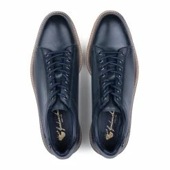 Goodwin Smith MENS DANTE NAVY WEDGE DERBY -Goodwin Smith 19 04508 w 5