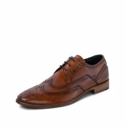 Goodwin Smith Mens Gs Daniel Tan Derby Brogue - Brown -Goodwin Smith 19 05189 w 4