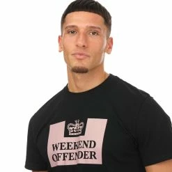 Men's Weekend Offender McMoney T-Shirt in Black -Goodwin Smith 1944d2171a464d3cbba40a87318588df