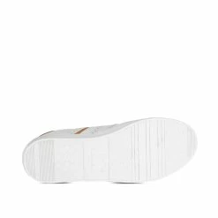 Goodwin Smith LADIES LOUISE WHITE TAN PLIMSOLL -Goodwin Smith 1ef6c3b9e46e46b1888f59d97ba3f967