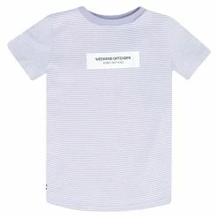 Boy's Weekend Offender Junior Navarro Ave T-Shirt in Lilac