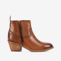 Goodwin Smith LADIES GS BRIAR TAN ZIP BOOT