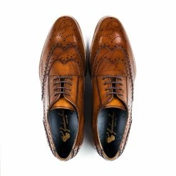 Goodwin Smith MENS FELIX TAN DERBY BROGUE -Goodwin Smith 2a2a0a33464d4e4cb8f0cc62a190e809