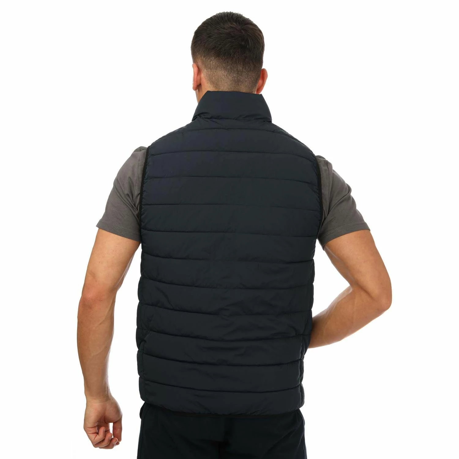 Men's Weekend Offender Jasper Padded Gilet in Navy 4 Men's Weekend Offender Jasper Padded Gilet in Navy - Image 2