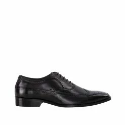 Goodwin Smith MENS QUINTIN OXFORD BLACK BROGUE