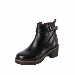 Goodwin Smith LADIES DITA BLACK STRAP BOOT -Goodwin Smith 343ea253614c46e790e29692eedf7bb6