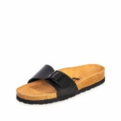 Goodwin Smith Ladies Ivy Black Cork Sandal