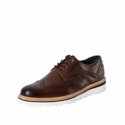 Goodwin Smith MENS RIPLEY BROWN WEDGE DERBY BROGUE -Goodwin Smith 3ec1185fd3ab450e9e0c38d059809d71