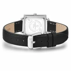 Glanzstücke München Female Quartz Silver Genuine Leather Black Watch -Goodwin Smith 420a8c887c3d415b95dd423478d96da1