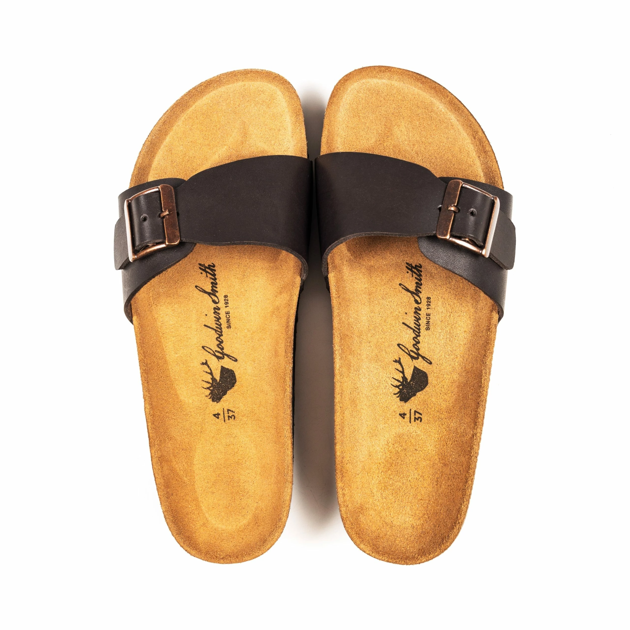 Goodwin Smith Ladies Ivy Brown Cork Sandal 4 Goodwin Smith Ladies Ivy Brown Cork Sandal - Image 2