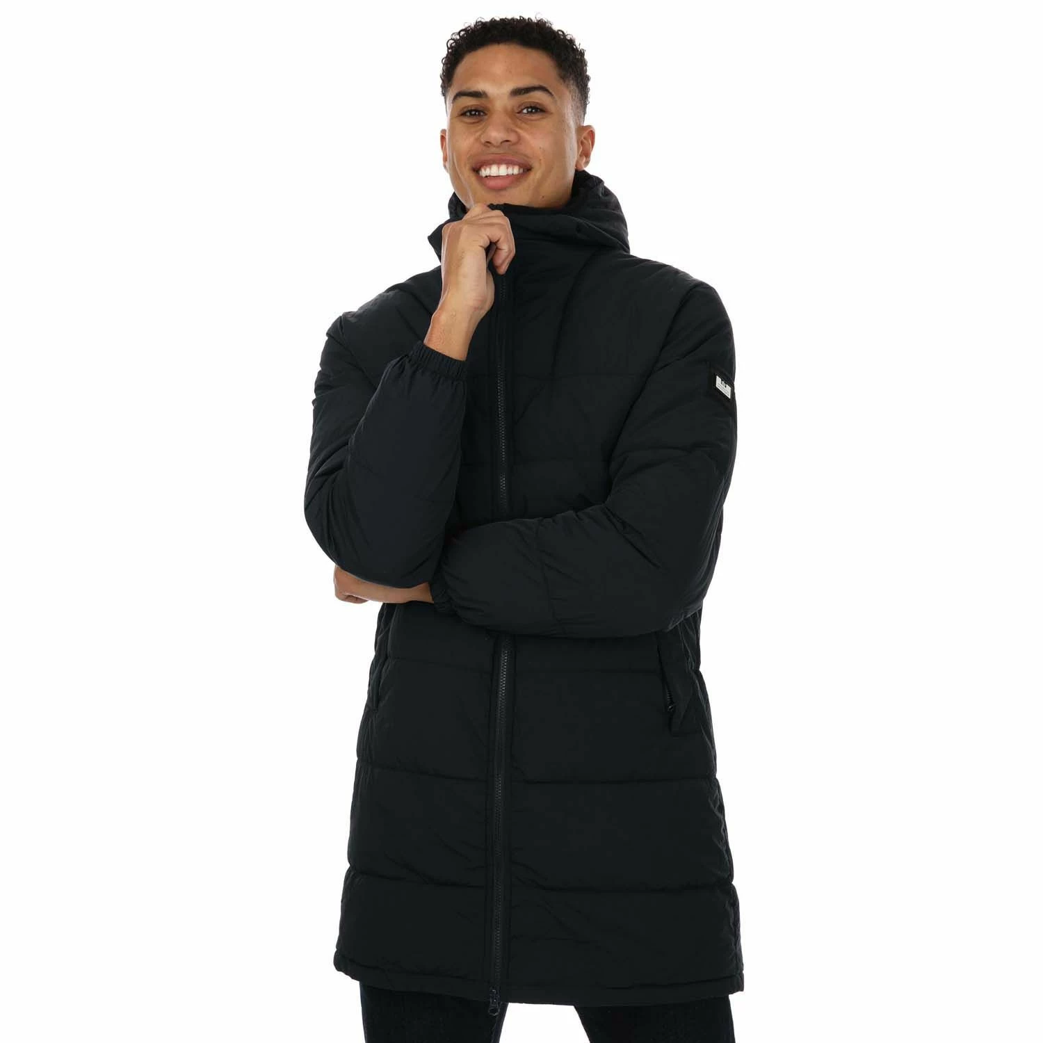 Men's Weekend Offender Saskatoon Long Jacket in Navy 6 Men's Weekend Offender Saskatoon Long Jacket in Navy - Image 4