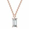 Necklace with pendant sterling silver rose gold zirconia white Glanzstücke München -Goodwin Smith 5bdb304d255644c9ae026b4fade1b94f