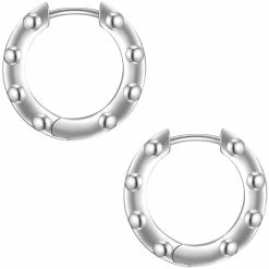 Hoop earring sterling silver Glanzstücke München -Goodwin Smith 6dea1ec741834d34817aad07e664fc81