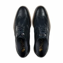 Goodwin Smith MENS RIPLEY NAVY WEDGE DERBY BROGUE -Goodwin Smith 73936f4166e24ae8aeb46482cb1f8407