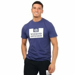 Men's Weekend Offender McMoney T-Shirt in Blue