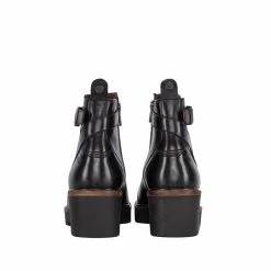 Goodwin Smith LADIES DITA BLACK STRAP BOOT -Goodwin Smith 81d82ada63f04d78b529041e57643b02