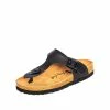 Goodwin Smith Ladies Lotus Black Cork Toe Post -Goodwin Smith 8a7ccd224fc5464781240f2ff46c4484