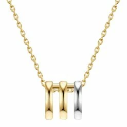 Necklace sterling silver bicolor Glanzstücke München - Silver & Gold