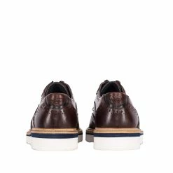 Goodwin Smith MENS RIPLEY BROWN WEDGE DERBY BROGUE -Goodwin Smith 8df44e6ced6243b4a629f108faa81fe2