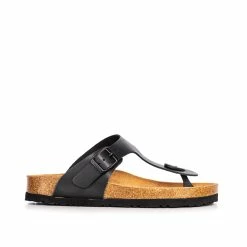 Goodwin Smith Ladies Lotus Black Cork Toe Post -Goodwin Smith 8fdaf03d7796488c83da379ff56efa9b