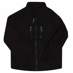 Boy's Weekend Offender Junior Nicky Eyes Overshirt in Black