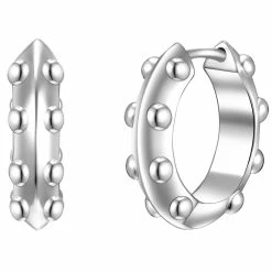 Hoop earring sterling silver Glanzstücke München