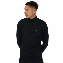 Men's Weekend Offender Vandium 1/4 Zip Knit in Navy