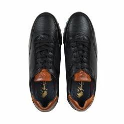 Goodwin Smith MENS ROGAN BLACK TRAINER -Goodwin Smith a3800b5b69ac48f2a108b2d8ca33bd1b