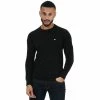 Men's Weekend Offender Silver Cotton Crew Knit in Black -Goodwin Smith a7affa22bebb4c9db42782a166bfece3