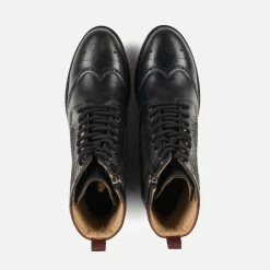 Goodwin Smith LADIES GS ERICIA BLACK TWILL BOOT -Goodwin Smith c4f5097c40964afe951d00ea46a6e31b scaled