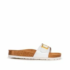 Goodwin Smith Ladies Ivy White Cork Sandal -Goodwin Smith c5d2e8424d604762b30c265b24493526