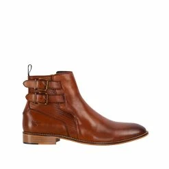 Goodwin Smith MENS HECTOR TAN STRAP BOOT