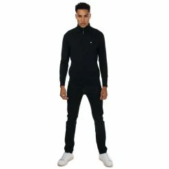 Men's Weekend Offender Vandium 1/4 Zip Knit in Navy -Goodwin Smith cc330aa506e2489aa153304bc7eb3812