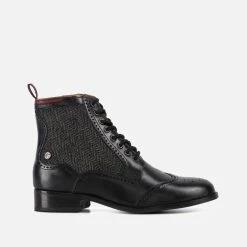 Goodwin Smith LADIES GS ERICIA BLACK TWILL BOOT