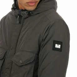 Men's Weekend Offender Brunswick Fabric Jacket in Charcoal -Goodwin Smith dabbc0643d2e4b1a92df6992770aaa97