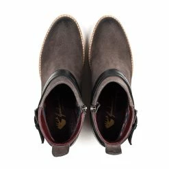 Goodwin Smith LADIES LILY GREY SUEDE STRAP BOOT -Goodwin Smith dd1e2d030ce345549dd57a25afbec7c5