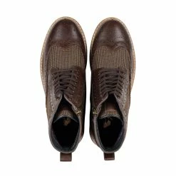 Goodwin Smith MENS SHERWOOD BROWN TWILL BOOT -Goodwin Smith dd4182e3ca66483992e215f470b79232