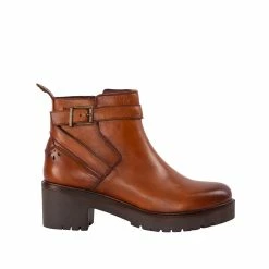 Goodwin Smith Ladies Dita Tan Strap Boot - Brown