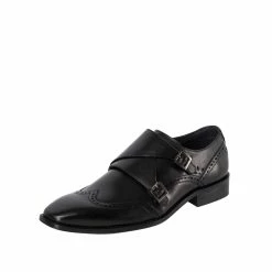 Goodwin Smith Mens Miles Black Monk Strap -Goodwin Smith e2cebe6f6e4e44c78a4e9f4a5e79aa16