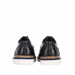 Goodwin Smith MENS RIPLEY NAVY WEDGE DERBY BROGUE -Goodwin Smith e8475b1fafce46adb2dbcc6d463c3007