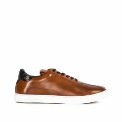 Goodwin Smith MENS LEWIS TAN PLIMSOLL