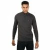 Men's Weekend Offender Vandium 1/4 Zip Knit in Charcoal -Goodwin Smith f14b0ba2ab984a6a8e6ab00789084492