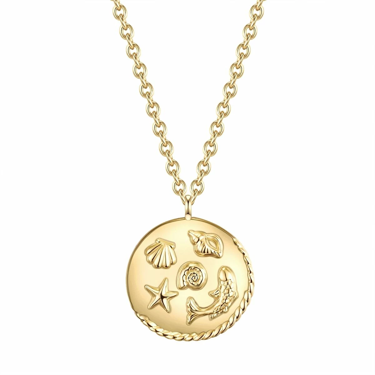 Necklace sterling silver yellow gold Glanzstücke München 3 Necklace sterling silver yellow gold Glanzstücke München