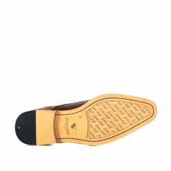 Goodwin Smith MENS LEON TAN INTERWOVEN MONK STRAP -Goodwin Smith fa1a965e35a94a69abb74bec82c5ff3e