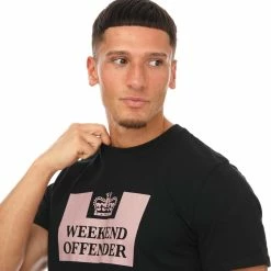 Men's Weekend Offender McMoney T-Shirt in Black -Goodwin Smith fcc19fb7431f4414b9cee7d33c0710a3